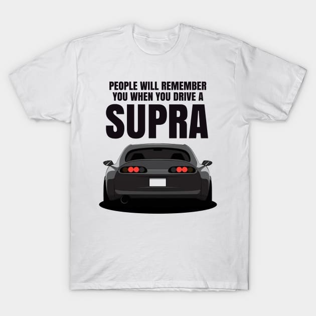 A80 Supraaa T-Shirt by MOTOSHIFT